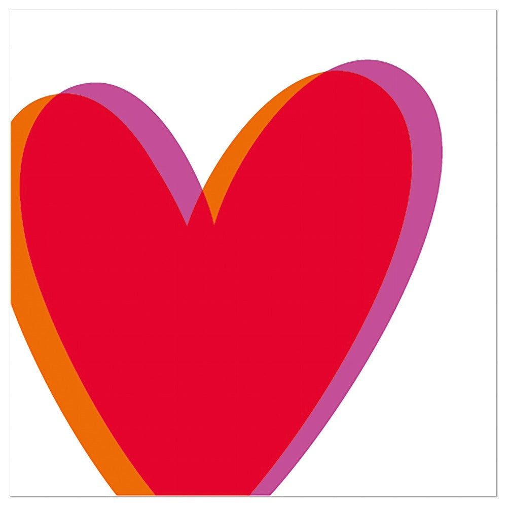 133464-Artebene-Red Heart-Napkin-