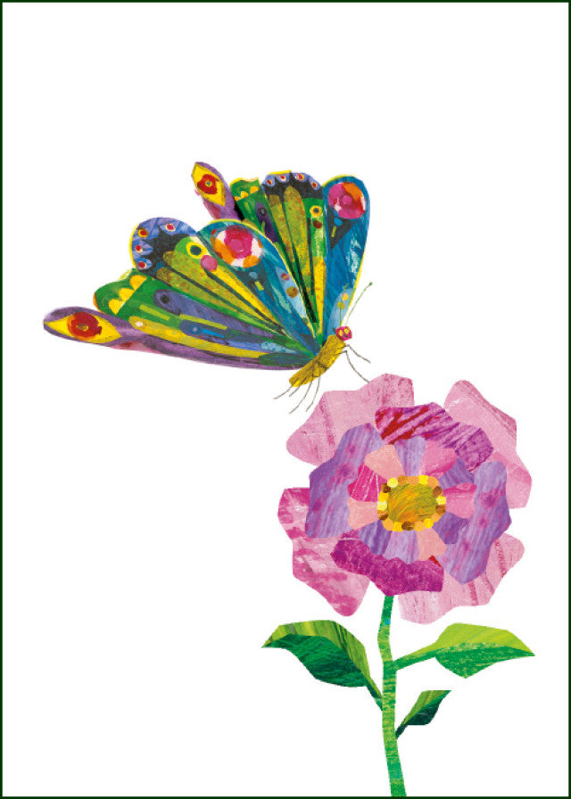 GC1301-Bekking & Blitz-Flowers The Very Hungry Caterpillar Eric Carle-Card-Hungry Catepiller