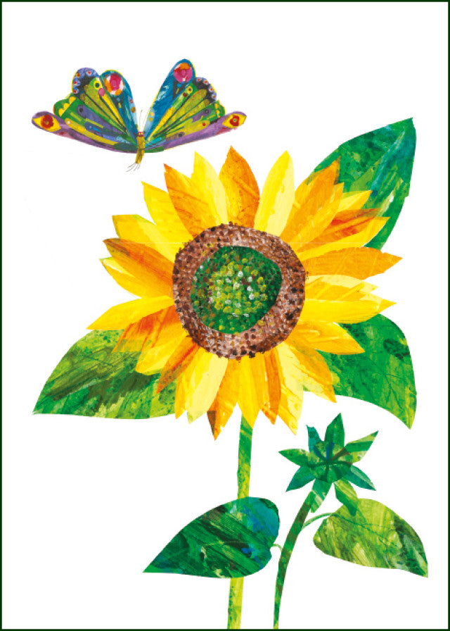 GC1302-Bekking & Blitz-Flowers The Very Hungry Caterpillar Eric Carle-Card-Hungry Catepiller