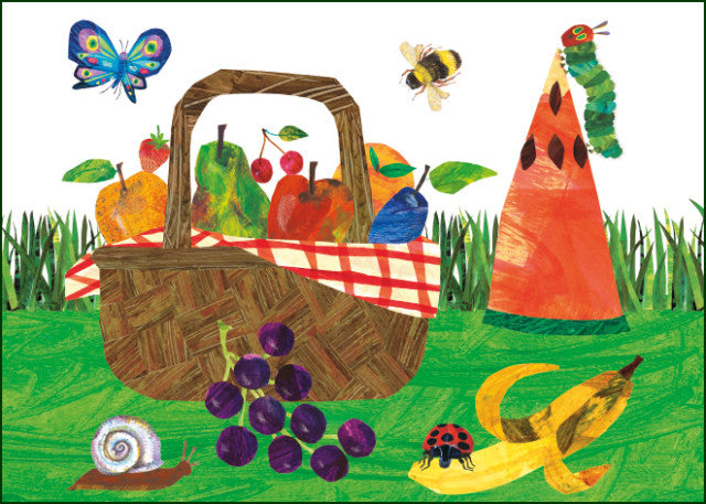 GC1305-Bekking & Blitz-Nature The Very Hungry Caterpillar Eric Carle-Card-Hungry Catepiller