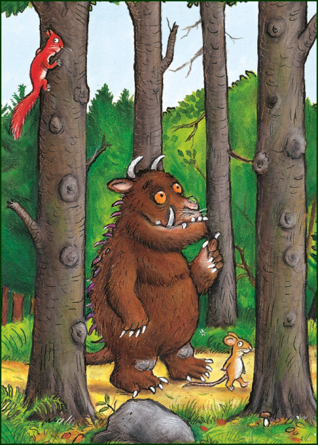 GC1499-Bekking & Blitz-The Gruffalo Julia Donaldson & Axel Scheffler-Card-Magic Light