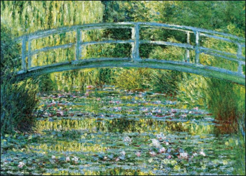 MC2326-Bekking & Blitz-Vijver Met Waterlelies Claude Monet-Card-Museum