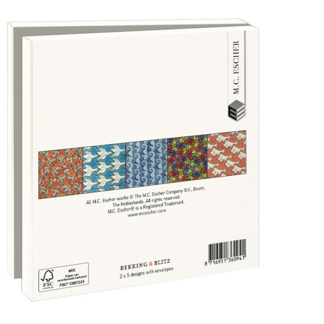 WMC1186-Bekking & Blitz-Symmetrie Tekeningen M.C. Escher-Notewallet-Card Folders