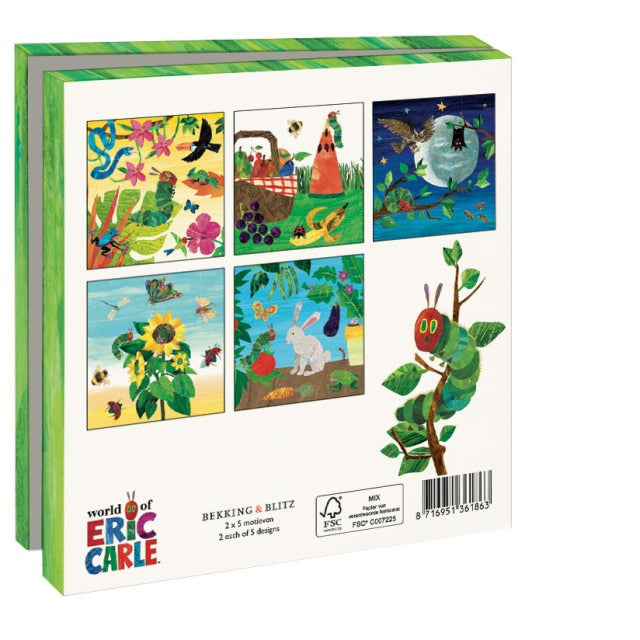 WMC1192-Bekking & Blitz-Nature, The Very Hungry Caterpillar, Eric Carle-Notewallet-Card Folders