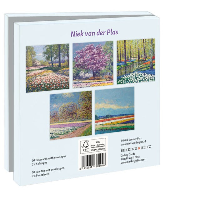 WMC1323-Bekking & Blitz-Floral Splendor Niek Van Der Plas-Notewallet-Card Folders