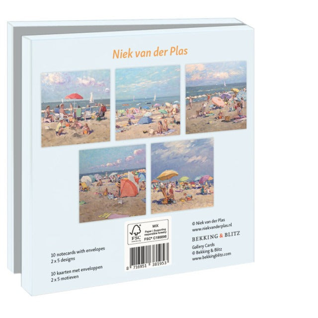 WMC1324-Bekking & Blitz-Beach Fun Niek Van Der Plas-Notewallet-Card Folders