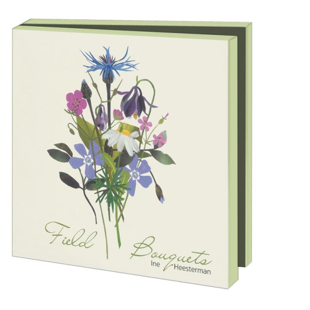 WMC1332-Bekking & Blitz-�Field Bouquets Ine Heesterman-Notewallet-Card Folders