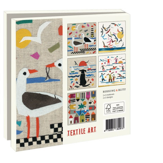 WMC1335-Bekking & Blitz-Textile Art Jenny Frean-Notewallet-Card Folders