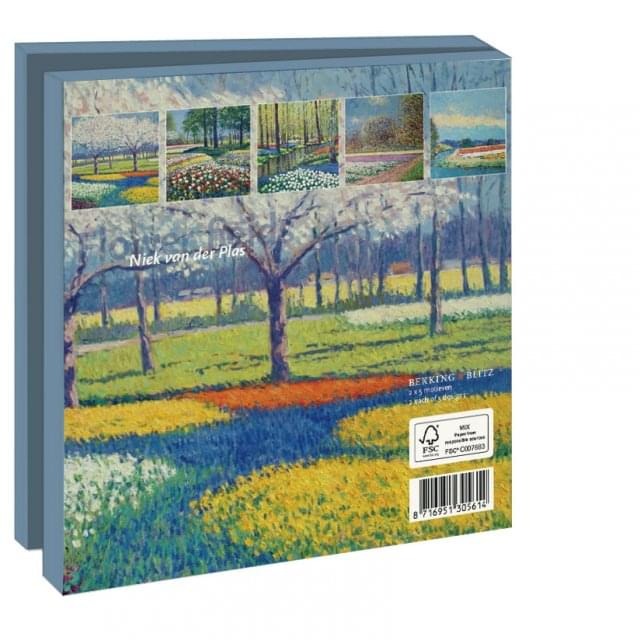 WMC886-Bekking & Blitz-Flowers Fields Niek Van Der Plas-Notewallet-Card Folders