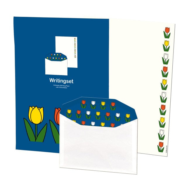 WS1274-Bekking & Blitz-Tulpen Dick Bruna-Writing Sets-Writing Sets With Envelopes