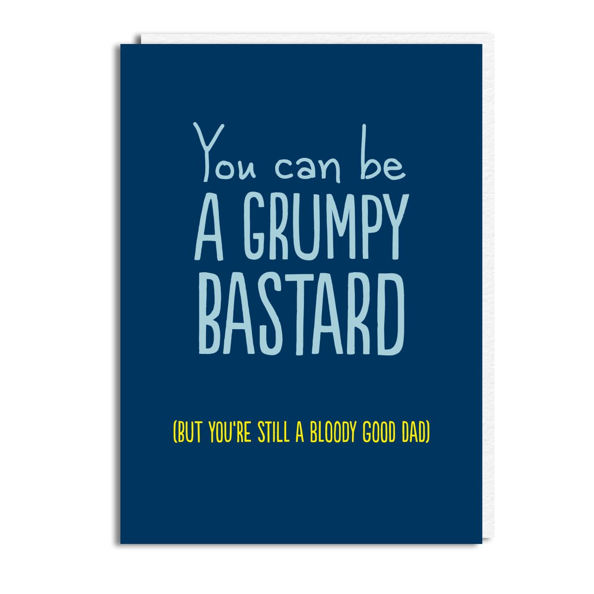 HON086-Buddy Fernandez-Grumpy Bastard-Card-Honesty Rude