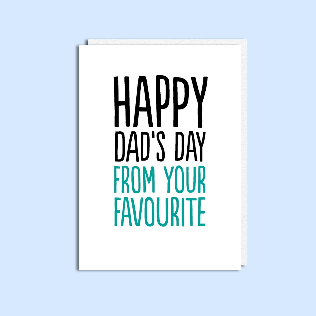 HON304-Buddy Fernandez-Dad Favourite-Card-Honesty