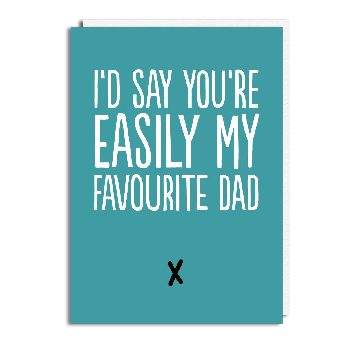 HON350-Buddy Fernandez-Easily Favourite Dad-Card-Honesty