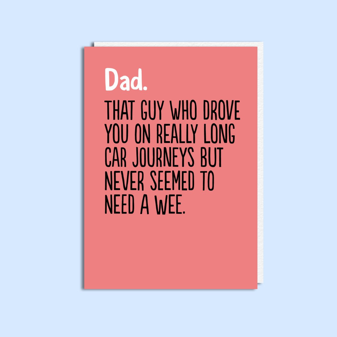 HON629-Buddy Fernandez-Need A Wee-Card-Honesty