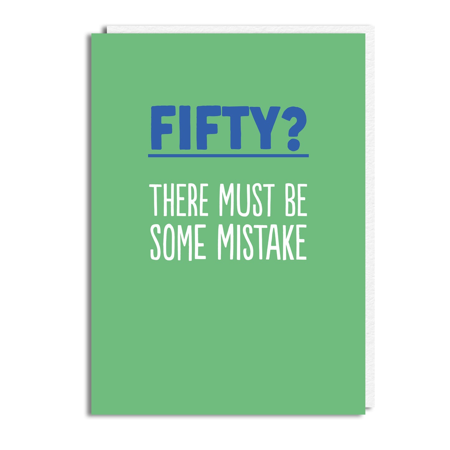 HON653-Buddy Fernandez-50 Mistake-Card-Honesty