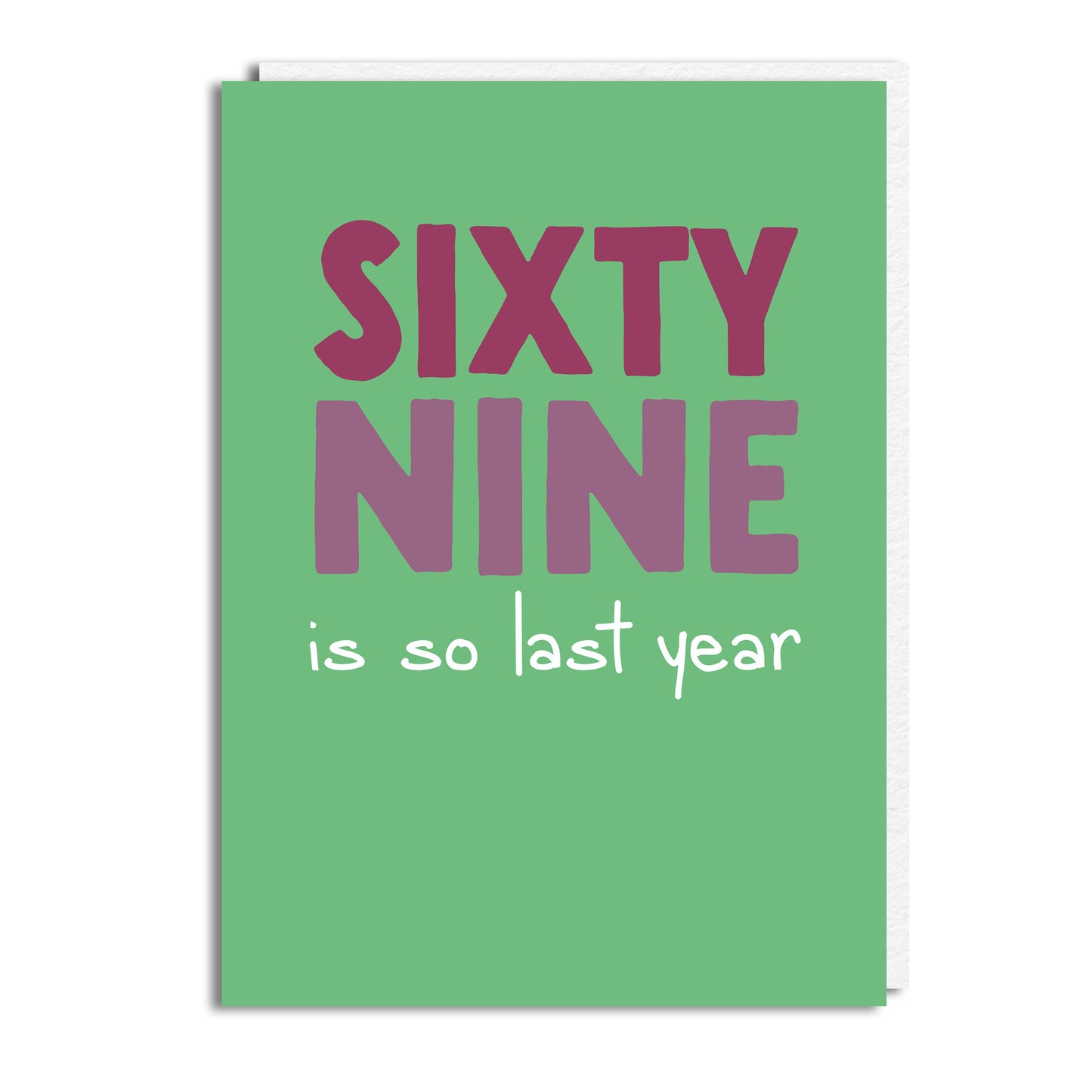 HON658-Buddy Fernandez-69 So Last Year-Card-Honesty
