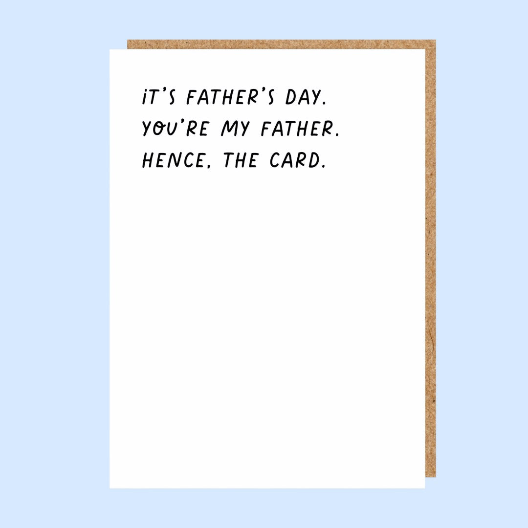 MEH029-Buddy Fernandez-Hence Dad-Card-Meh