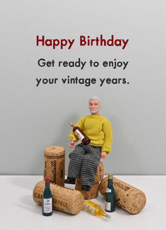 JJB219-Bold & Bright-Vintage Years-Card-