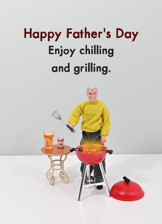 JJOC061-Bold & Bright-Grilling Father-Card-