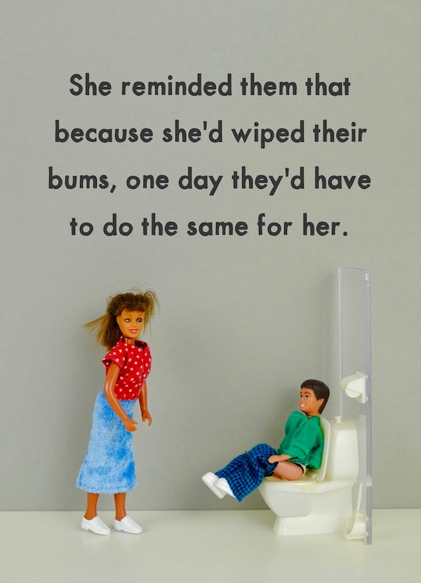 JJOC074-Bold & Bright-Bum Wipe Mum-Card-