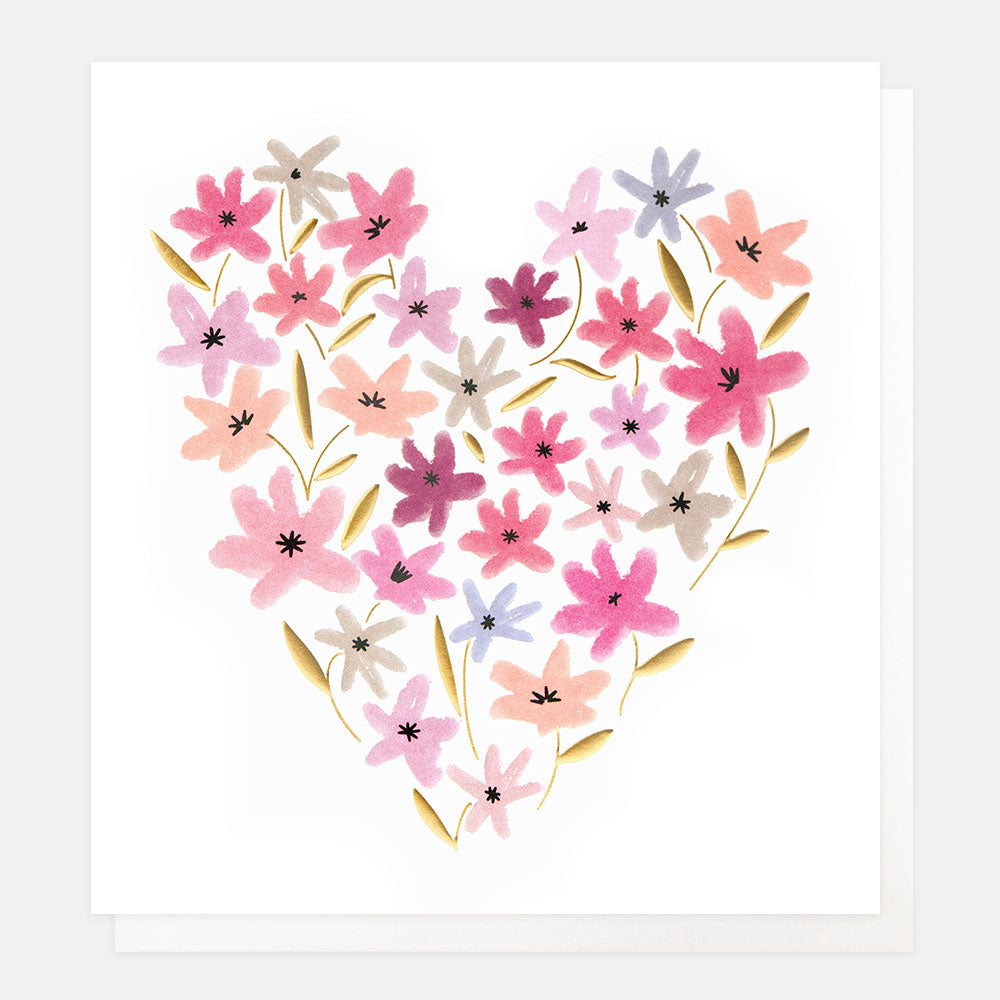 BLA012-Caroline G-Multi-Floral Heart Blank-Card-