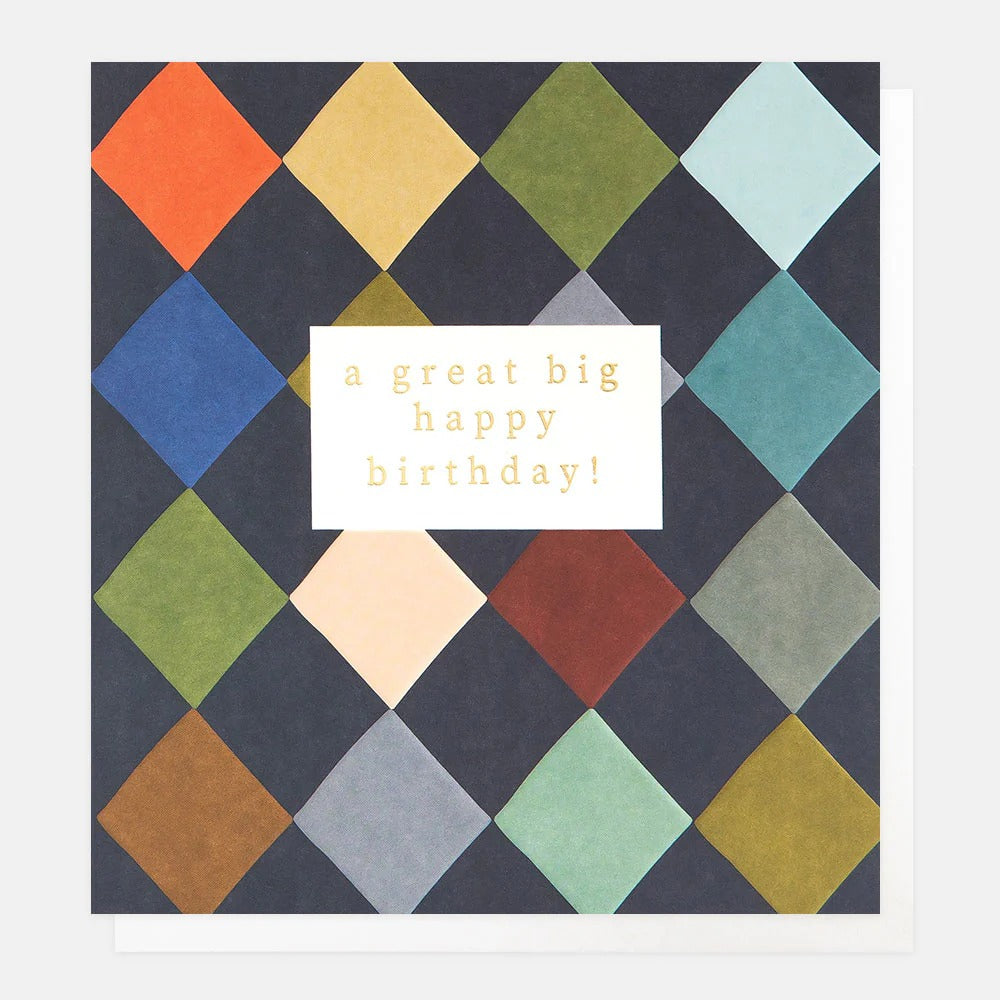 GAR007-Caroline G-Great Big Happy Birthday-Card-Gardner