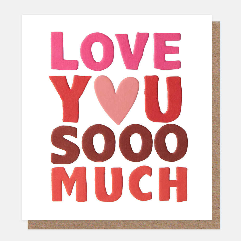LUV042-Caroline G-Love You Sooo Much-Card-