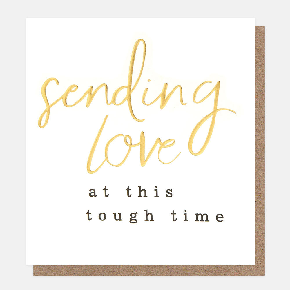 THT003-Caroline G-Sending Love At This Tough Time� Script-Card-Thoughtfulness