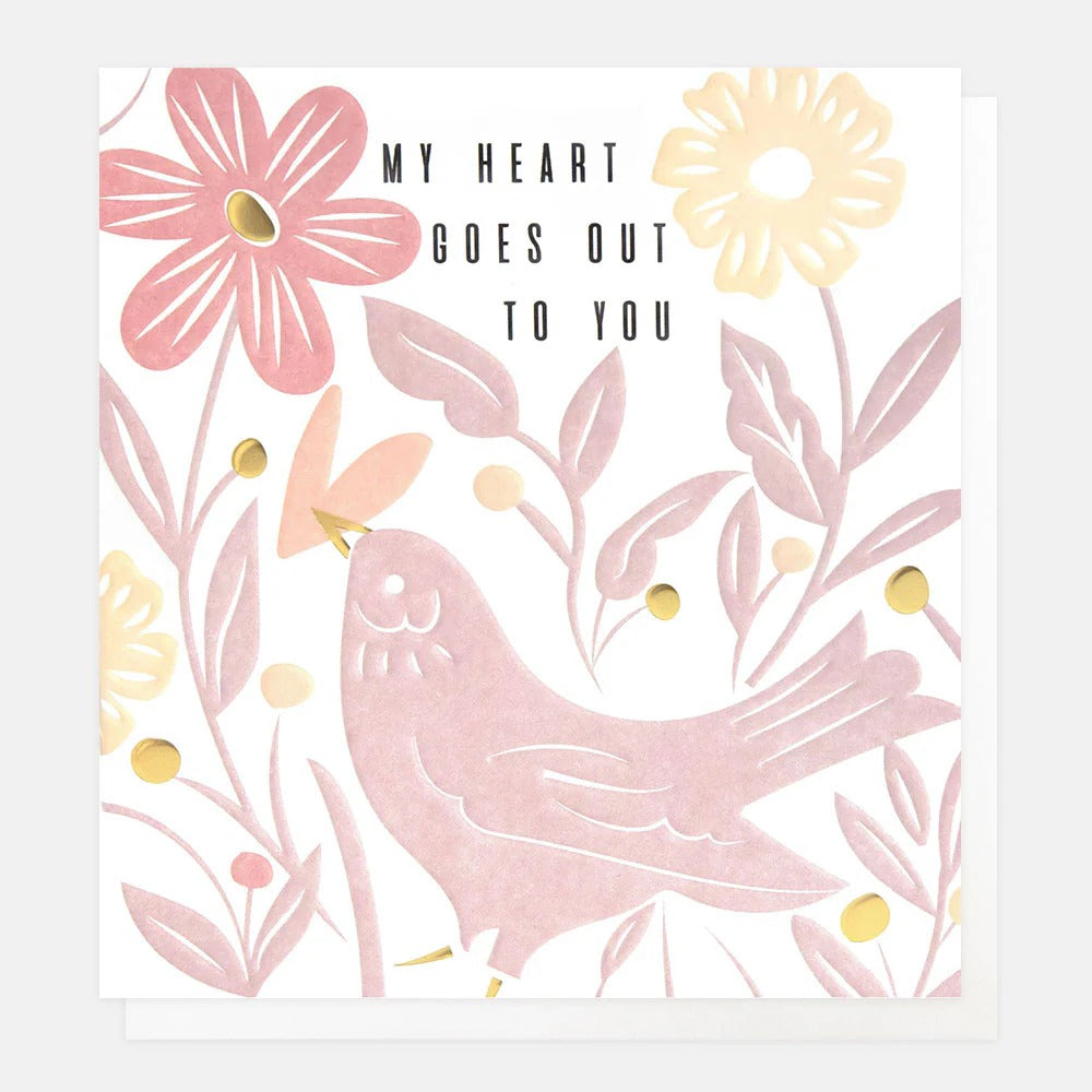 THT010-Caroline G-Lilac Bird & Flowers-Card-Thoughtfulness