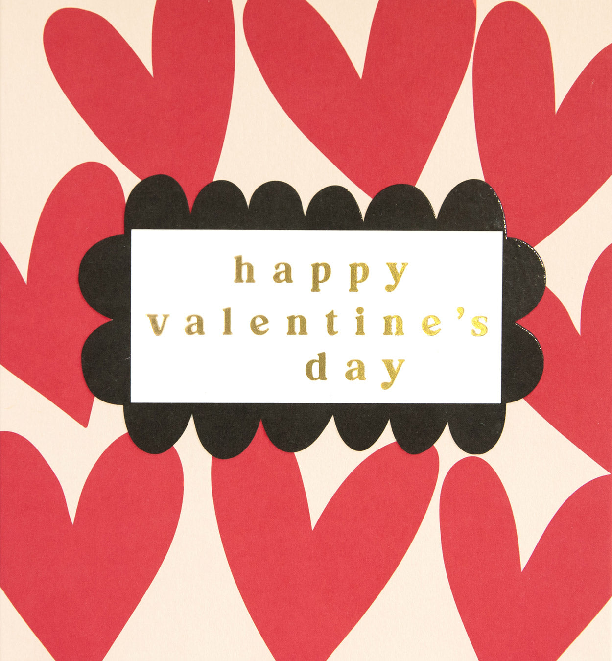 VAL024-Caroline G-Happy Valentine'S Day Multi Heart Pattern-Card-
