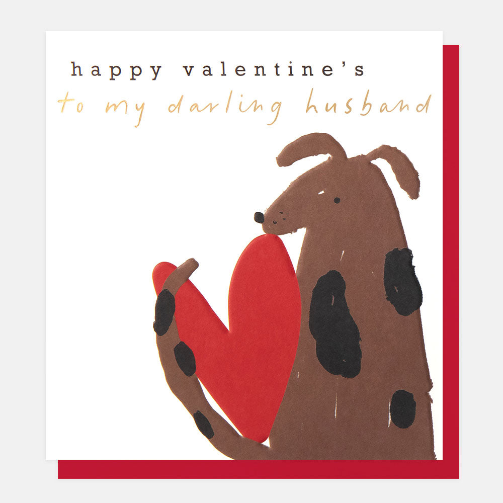 VAL034-Caroline G-Darling Husband-Card-