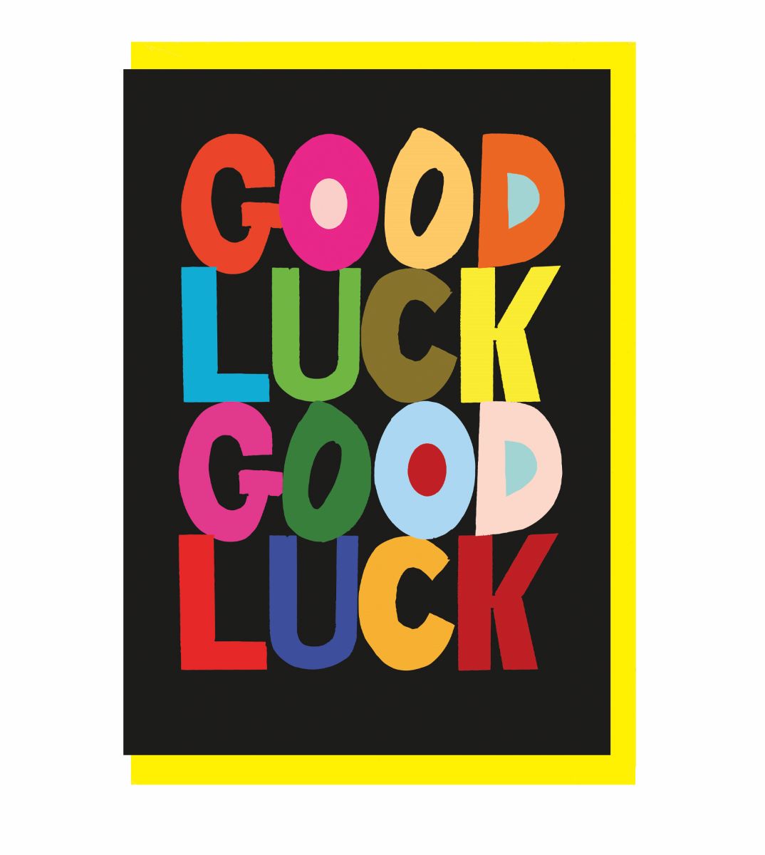 RU015-Earlybird-Good Luck-Card-Rude X Earlybird