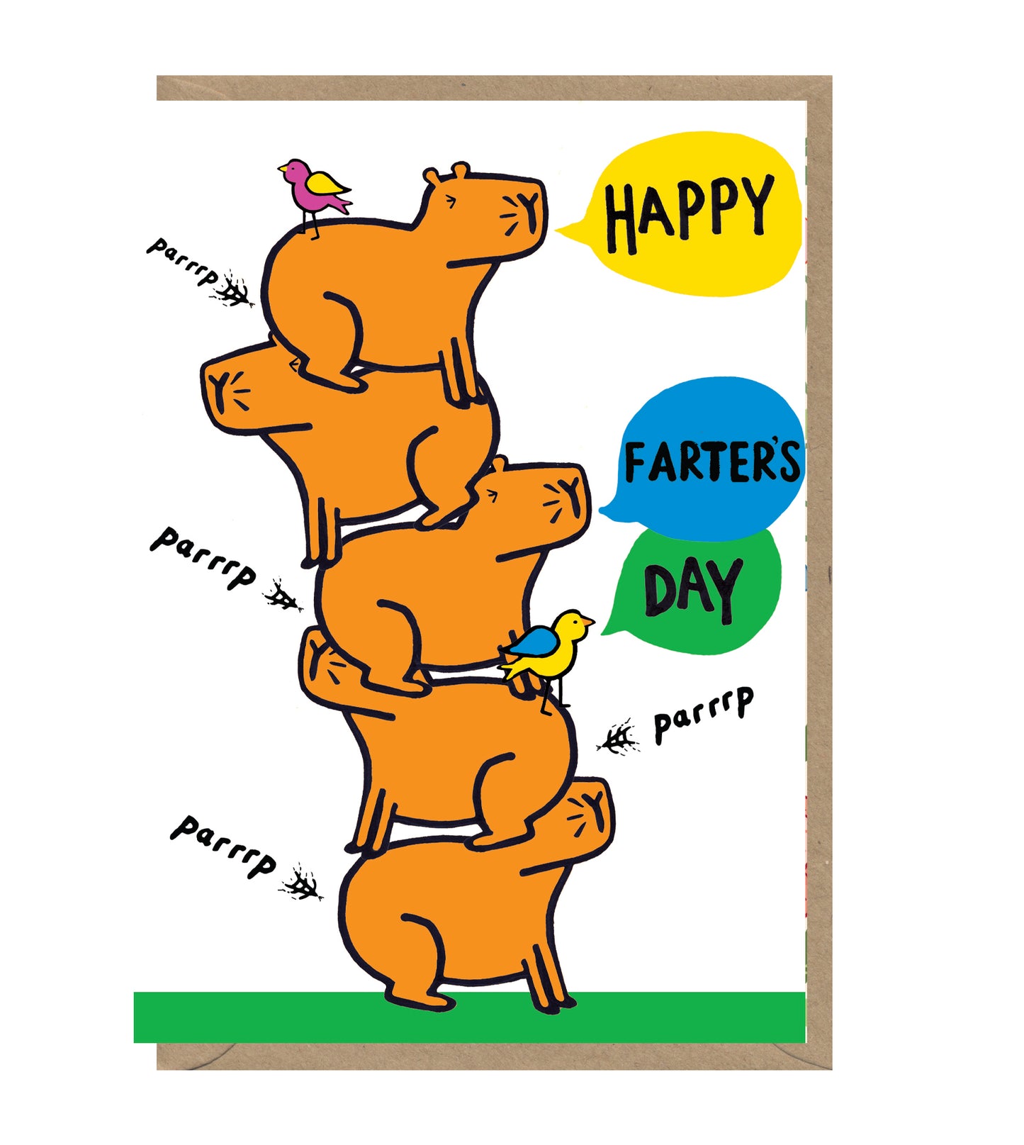 SUP084-Earlybird-Farters Day-Card-Super Fab