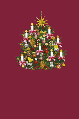 9982800028-Editions du Desastre-Christmas Tree-Xmas Card-Icones