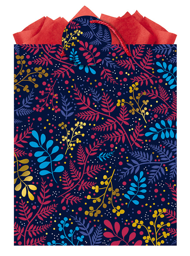 9605770989-Editor Groupe-Botanic-Large Bag 26X32Cm-Xmas Gift Bag