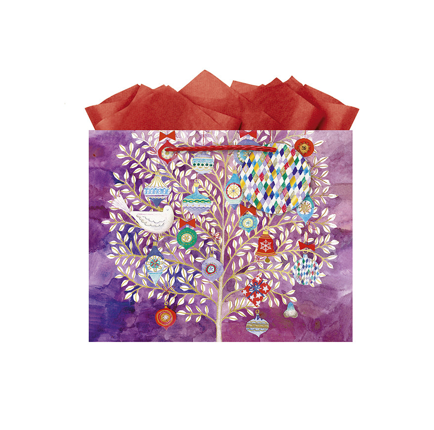 9613870017-Editor Groupe-Colombehz-Horizontal Medium Bag 25X20Cm-Xmas Gift Bag