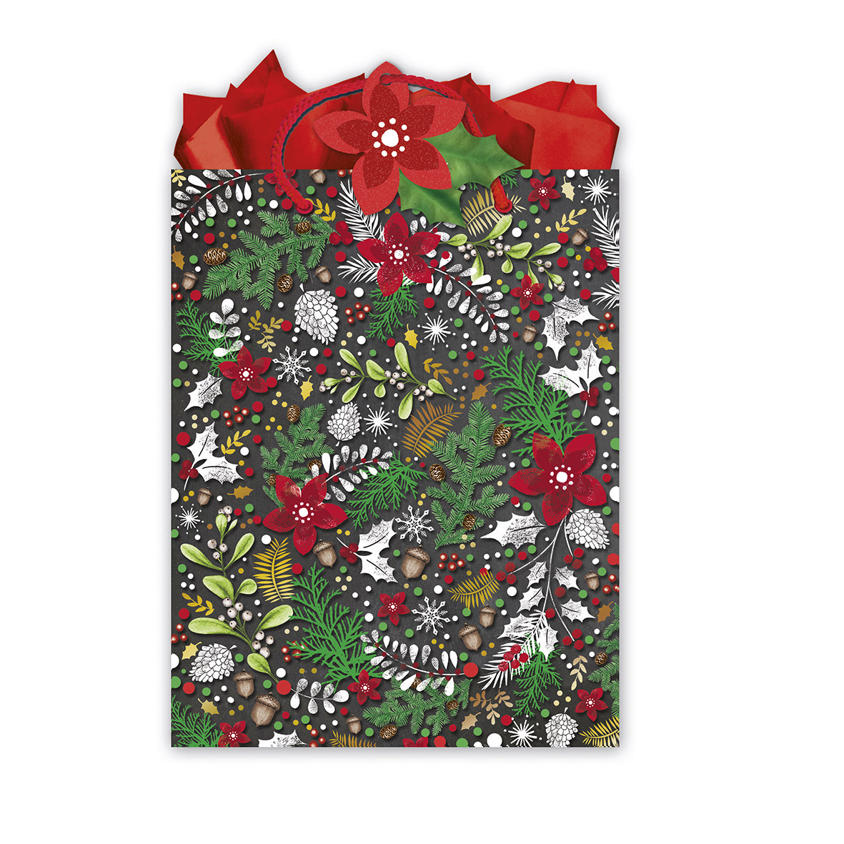 9613870606-Editor Groupe-Merry -Medium Bags 18X23Cm-Xmas Gift Bag