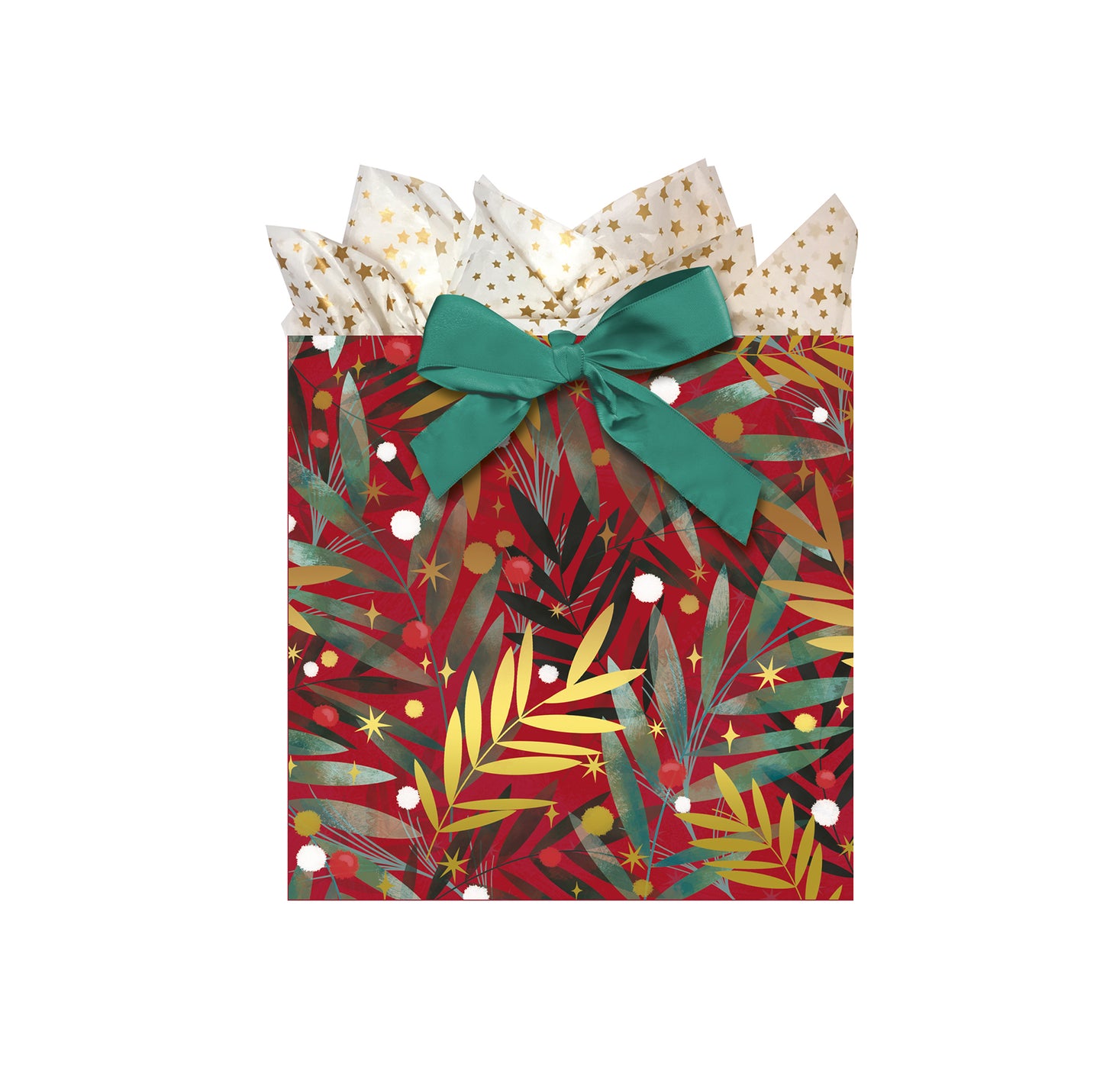 9613870719-Editor Groupe-Rameaux-Small Square Bags 18X18Cm-Xmas Gift Bag