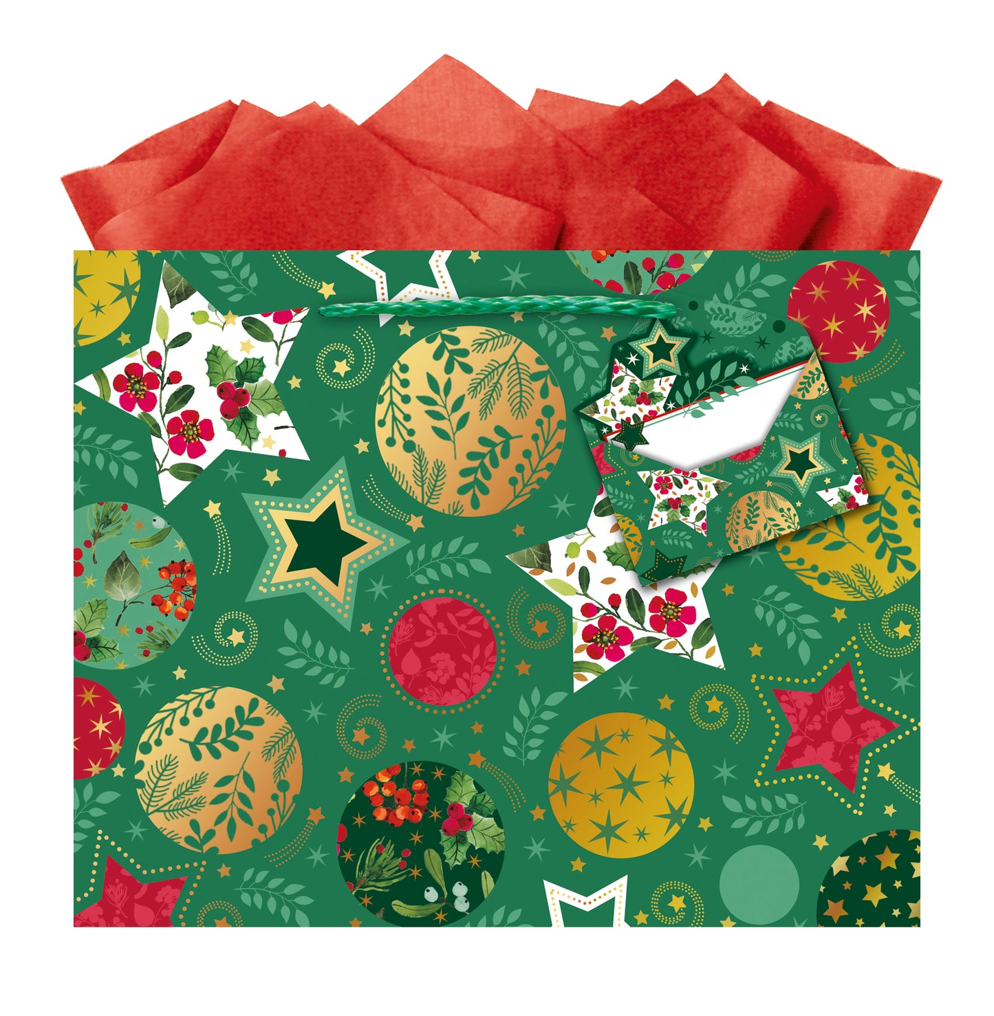 9613870756-Editor Groupe-Porcelainehz-Horizontal Medium Bag 25X20Cm-Xmas Gift Bag