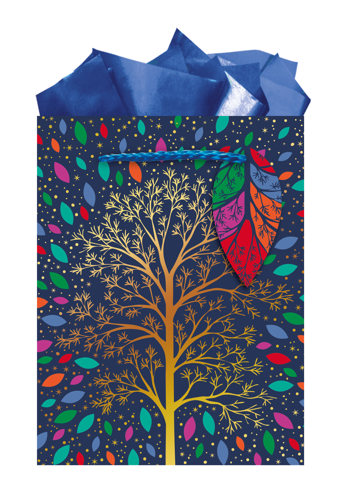 9613870757-Editor Groupe-Arbre-Small Bags 14X18Cm-Xmas Gift Bag