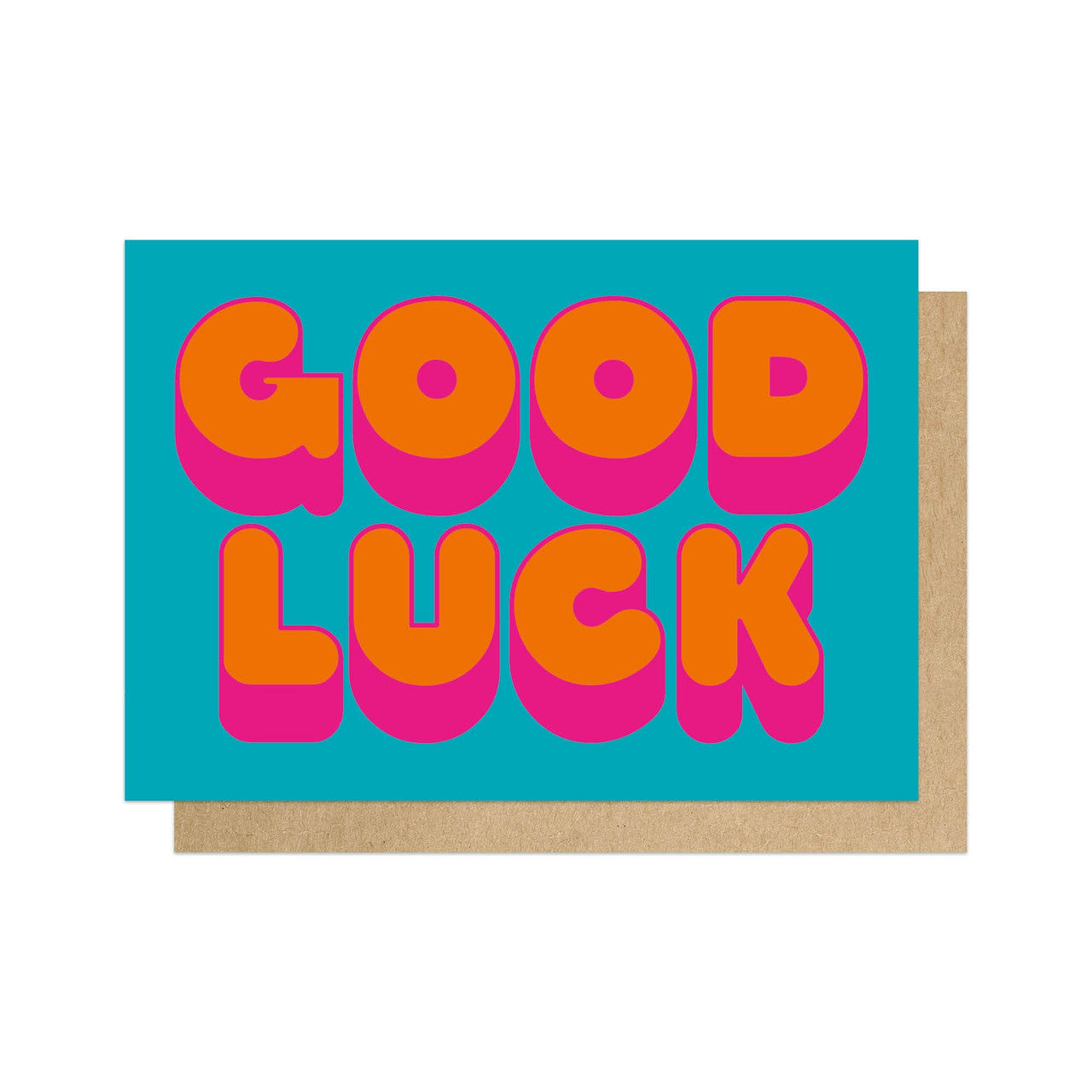 LIMGIN049C-East End Prints-Good Luck-Card-