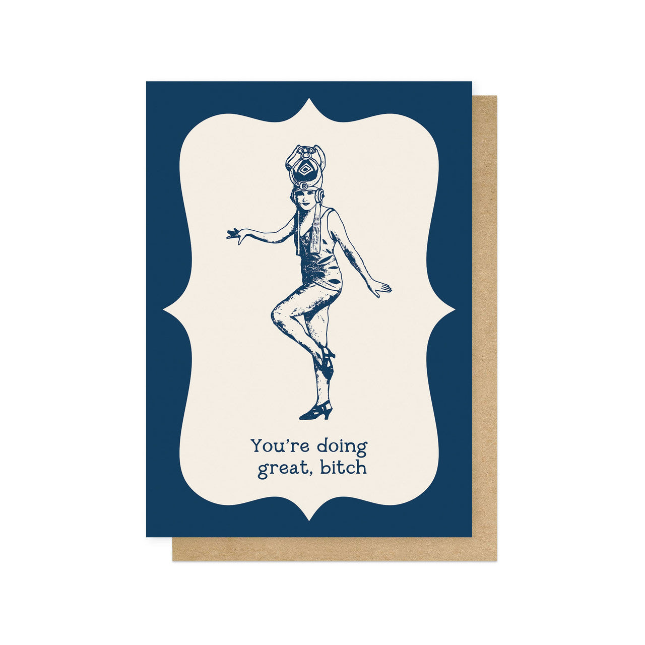 OHFINE127C-East End Prints-You'Re Doing Great-Card-