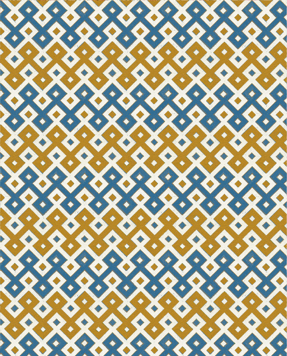 1786-Grafiche Tassotti-Pavimento Blu-Giallo-Wrap-Carte Decorative