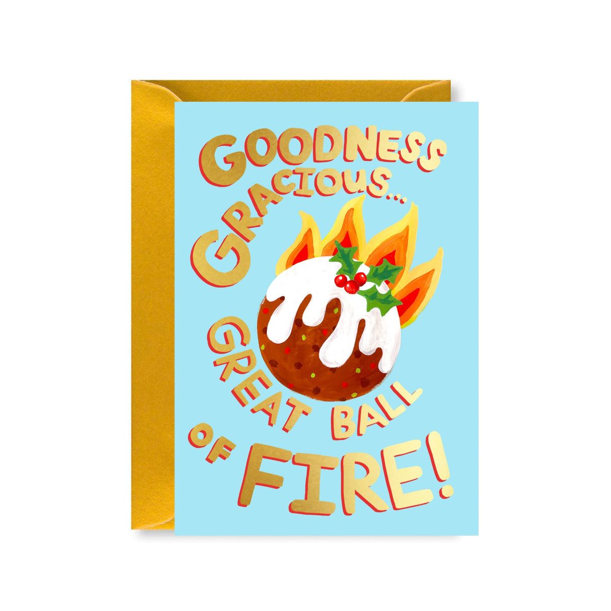 C-C0021-Ickaprint-Goodness Gracious-Xmas Card-