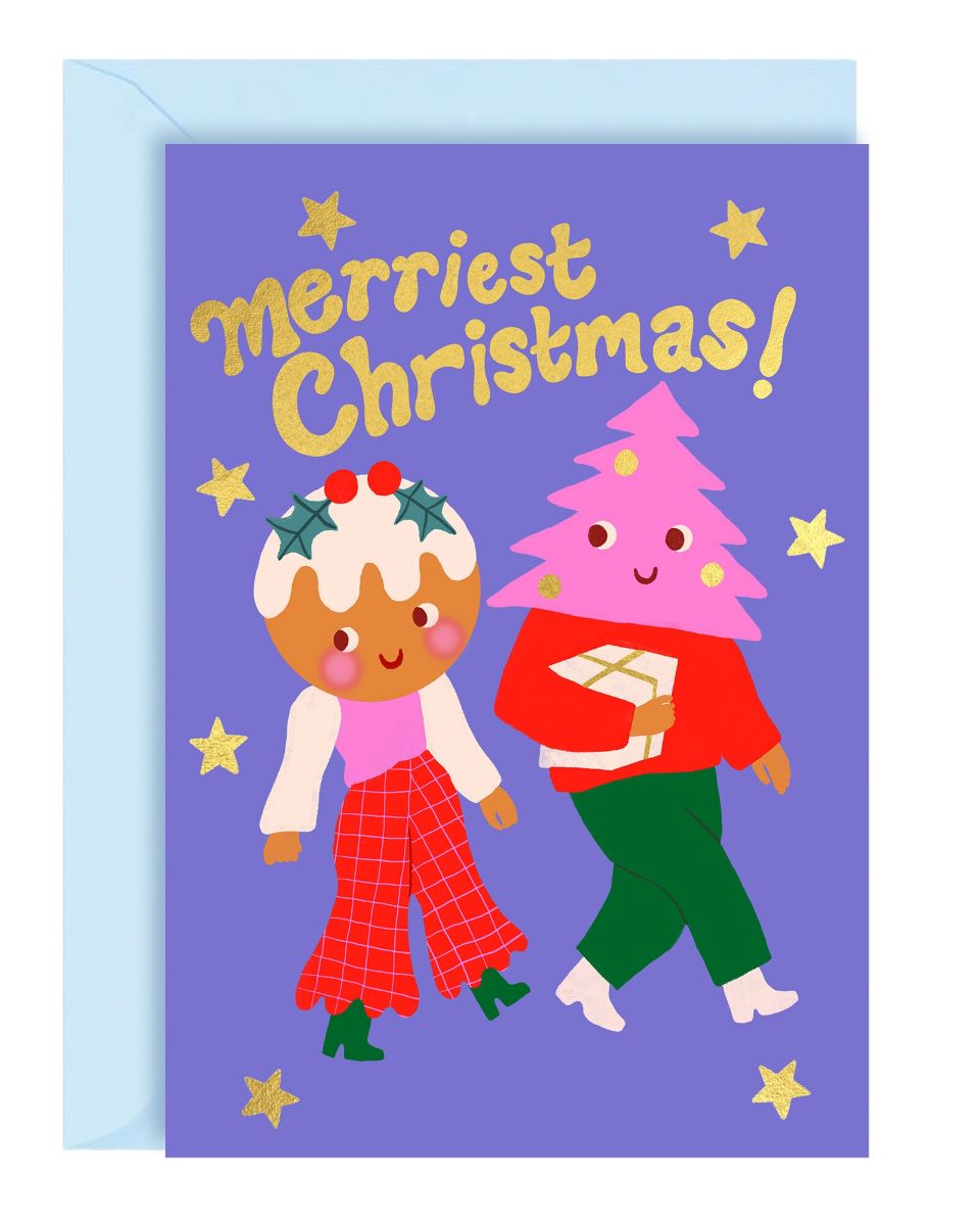 C-C0031-Ickaprint-Pudding Head-Xmas Card-
