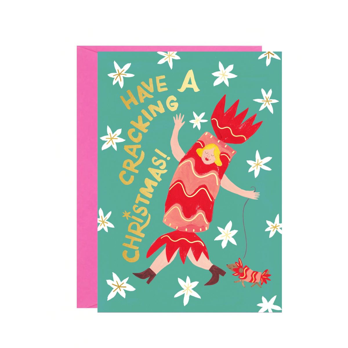 C-C0063-Ickaprint-Cracking Christmas-Xmas Card-