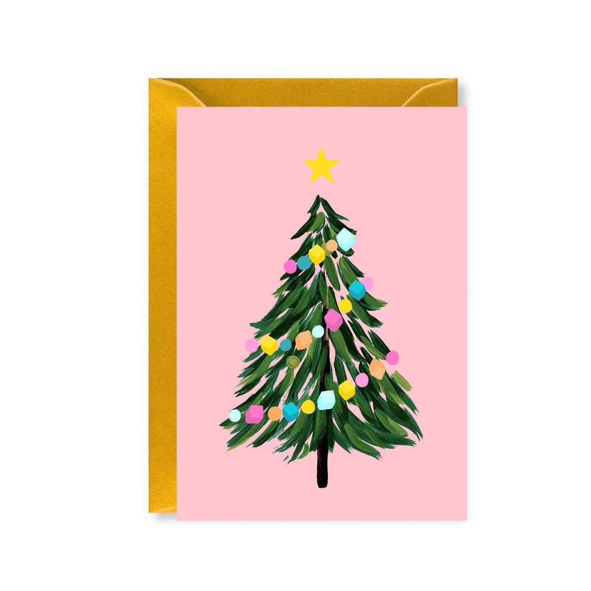 C-C007-Ickaprint-Christmas Tree-Xmas Card-