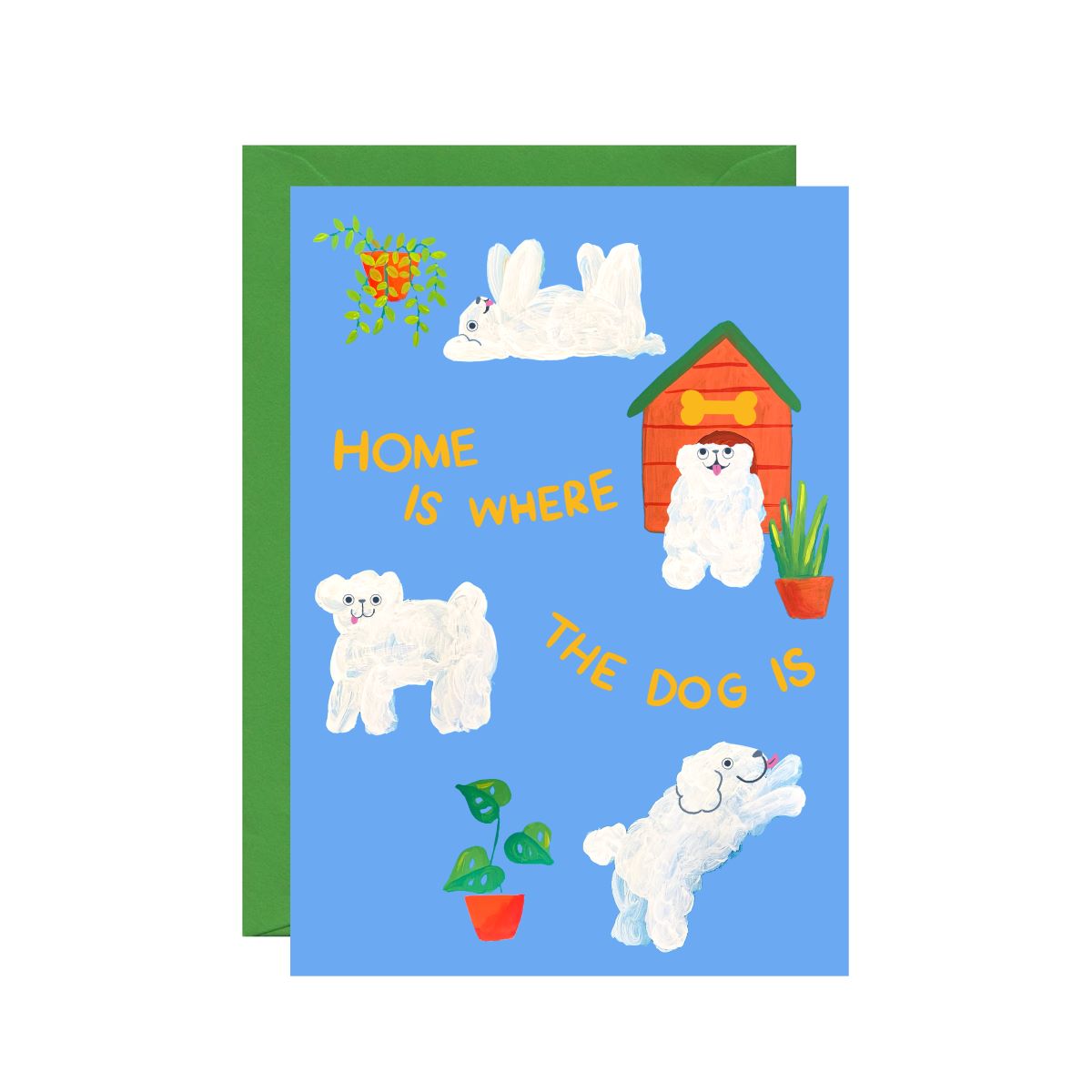 C058-Ickaprint-Home Is Where The Dog Is-Card-