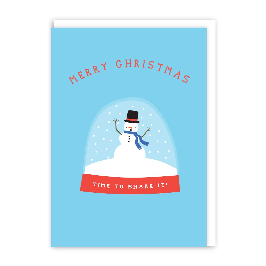 GC171-In Real Life-Shake It-Xmas Card-Laughs And Giggles