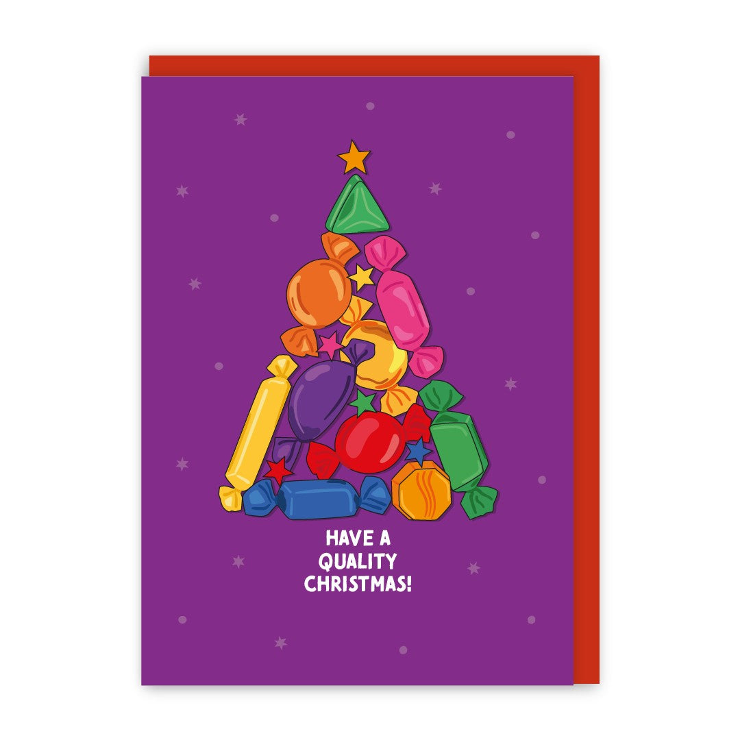 GC215-In Real Life-Quality Christmas-Xmas Card-Whats Your Flavour
